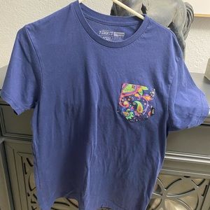 Vans blue pocket tee